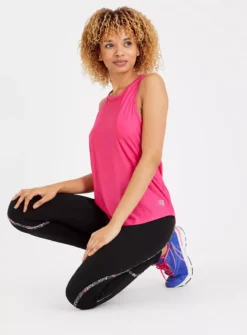 Active Pink Performance Vest Top 10