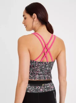 Active Leopard Coord Print Crop Top 24