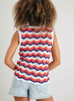Crochet Vest Top 18 -Simply Be Shop tuc142964471 Multi20Coloured R Z005A