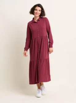 BRAKEBURN Charlotte Midaxi Shirt Dress 14
