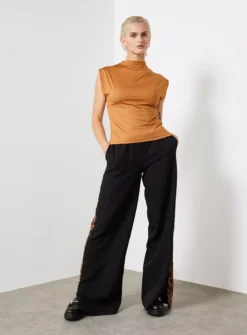 For All The Love Stone High Neck Vest Top 18 -Simply Be Shop tuc143283108 Stone R Z005A 1