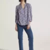 THOUGHT Kalina Hemp Printed Blouse 6