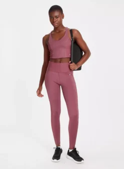 Active Plum Ribbed Panel Coord Crop Top L -Simply Be Shop tuc143418148 Plum R Z002A