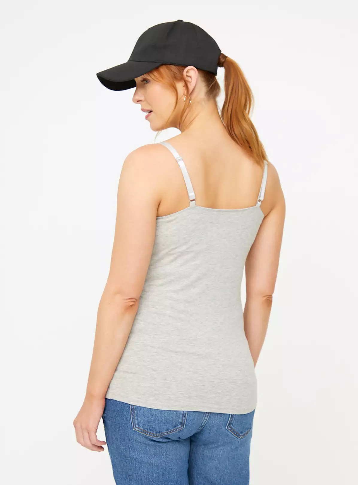 MATERNITY Nursing Plain Cami Top 2 Pack 16 2 MATERNITY Nursing Plain Cami Top 2 Pack 16 - Image 2