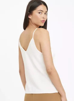 Cream Textured Cami Top 16 7 Cream Textured Cami Top 16 -Simply Be Shop tuc143896094 Cream R Z004A