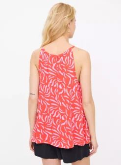 Coral Mark Making Print Vest Top12 7 Coral Mark Making Print Vest Top12 -Simply Be Shop tuc143963285 Coral R Z004A