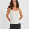 Grey Marl Cami Vest Tops 2 Pack 26