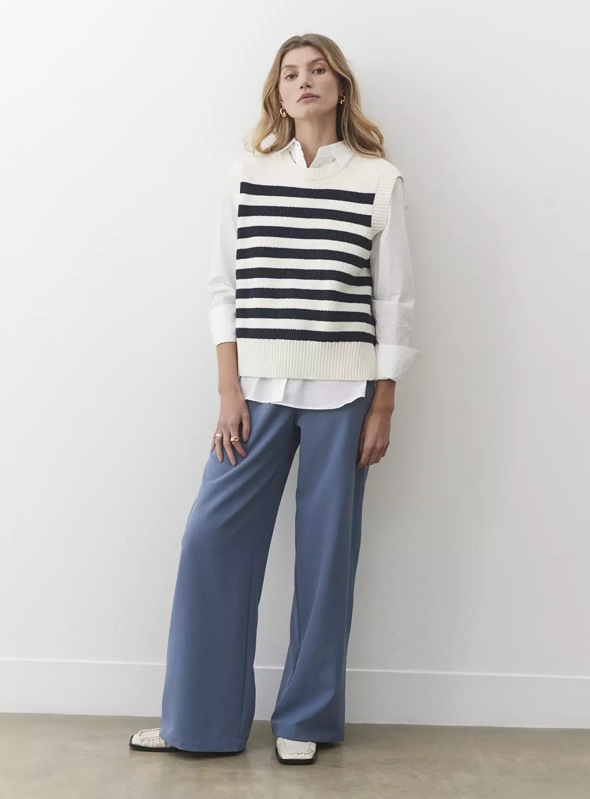 FINERY Lexi Stripe Vest 14 4 FINERY Lexi Stripe Vest 14 - Image 4