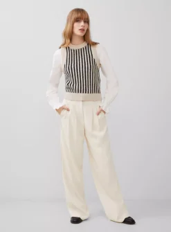 FRENCH CONNECTION Moma Vest Mix XL -Simply Be Shop tuc144323010 Black R Z001A 1