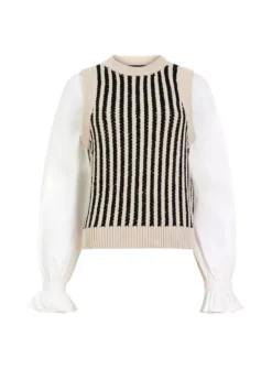 FRENCH CONNECTION Moma Vest Mix XL