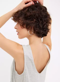 Grey Relaxed Fit V Neck Vest Top 18 -Simply Be Shop tuc144424769 Grey R Z003A