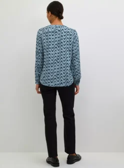 KAFFE Mira Printed V Notch Neck Blouse Multi 16 -Simply Be Shop tuc144672762 Multi20Coloured R Z002A