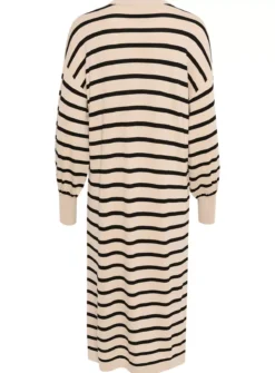 KAFFE Mala Knitted Long Sleeve Midi Dress XL